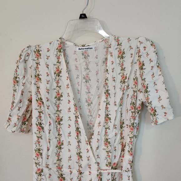 Reformation Laurent Dress in Poppyseed S - Picture 11 of 13